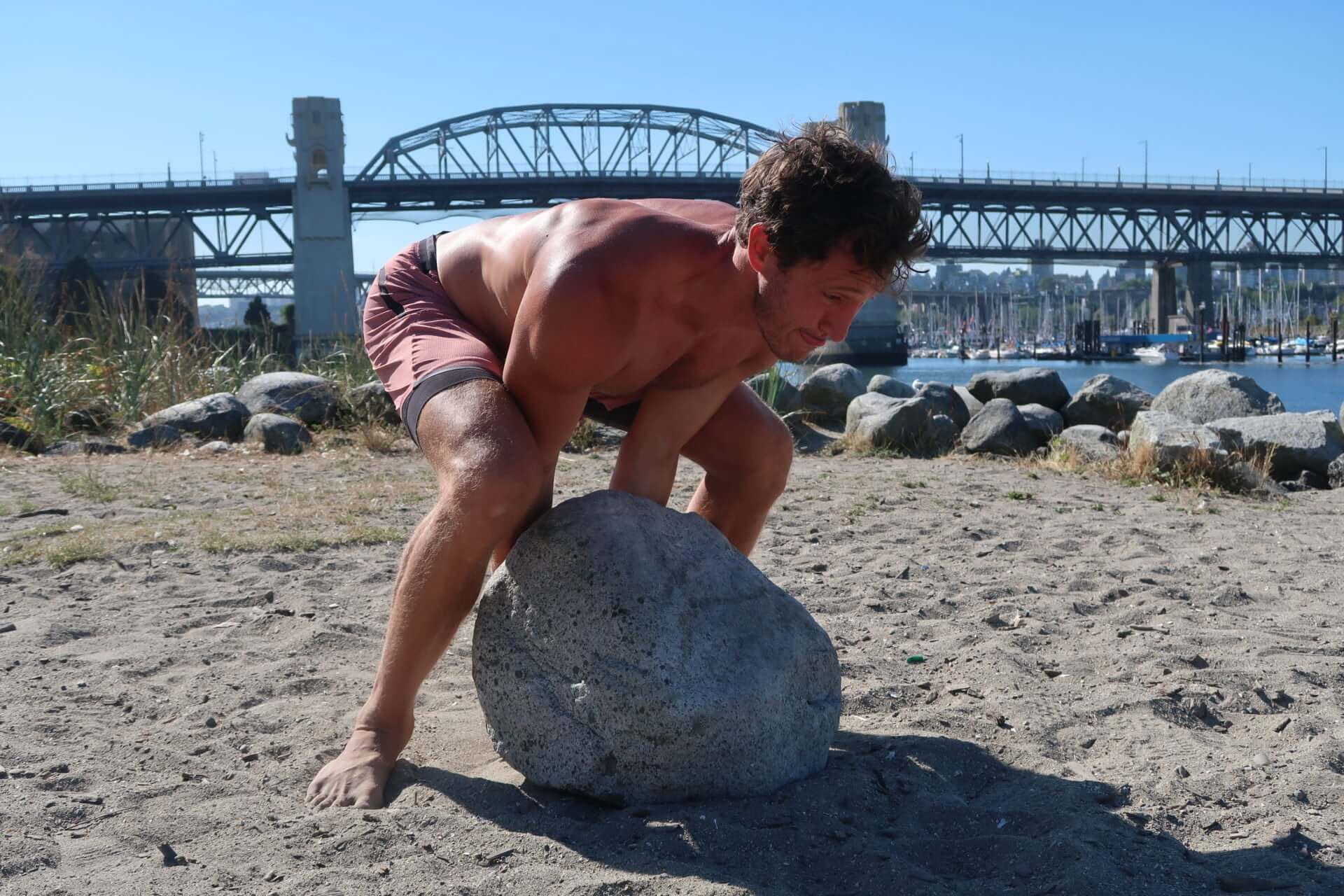 How to Get a Crazy Full-Body Workout with Stones and Rocks