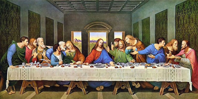 No cutler at the last supper