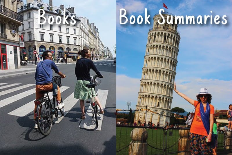 Reading books is like traveling by bike to explore a town. Reading book summaries is like hopping around by bus checking off items from your bucket list. 