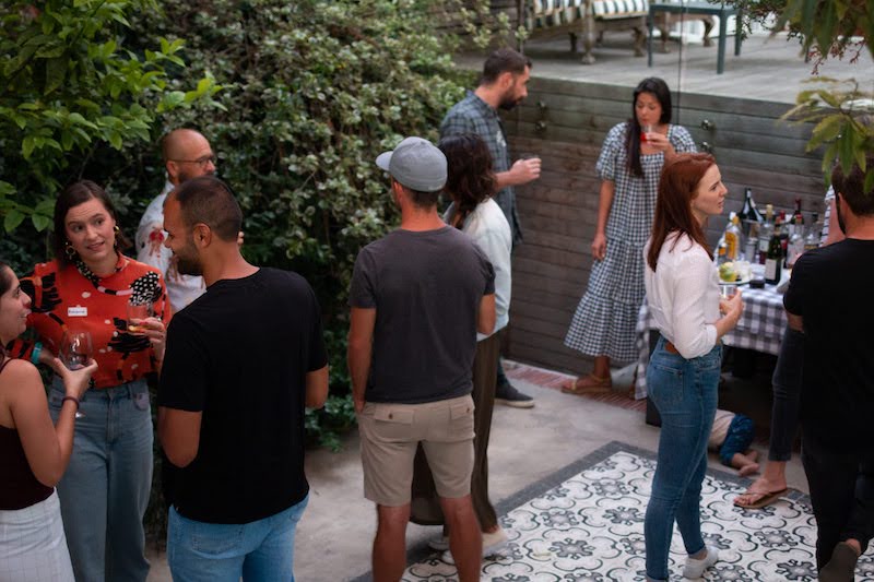 Kim's 2-hour cocktail paty