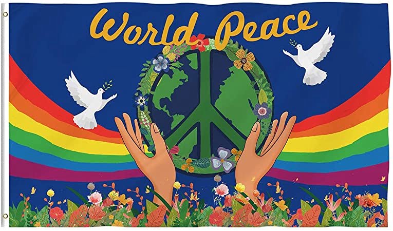 World peace flag