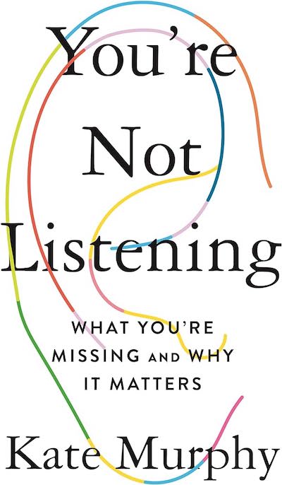 You're not listening cover