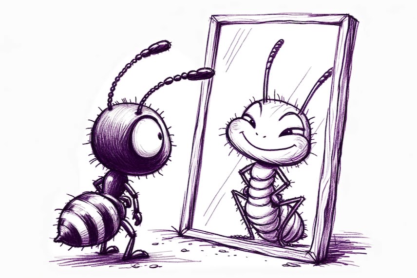 Ant being more grasshopper-ish.