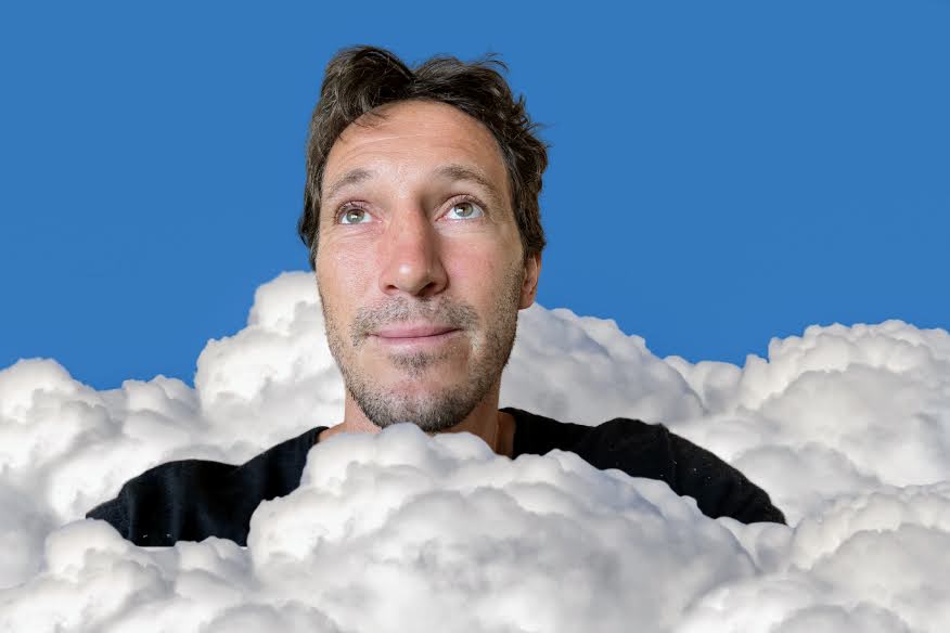 Chris' head in the clouds mental wandering.