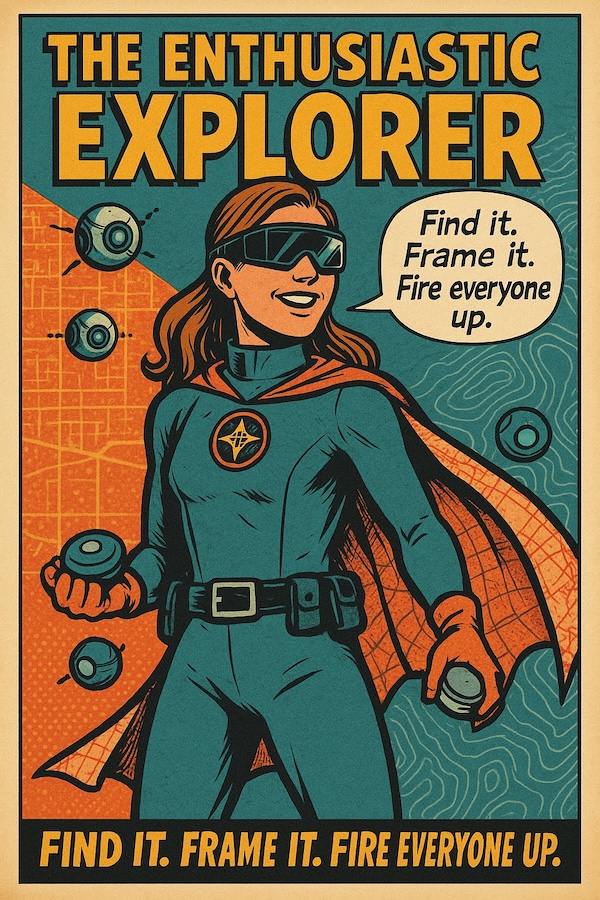 Fun superhero poster for one of Evan's teammates.